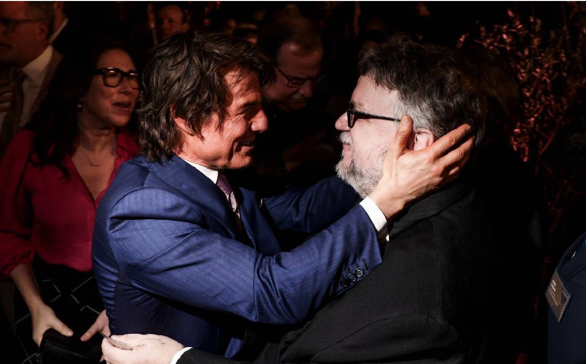 Guillermo del Toro y su emotivo encuentro con Tom Cruise (Instagram).