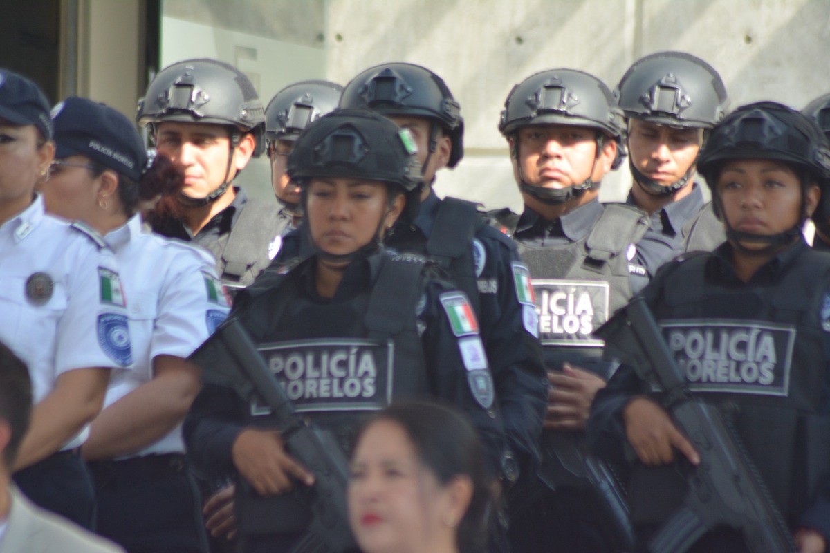Los policías recibieron el aumento salarial. (David Monroy)