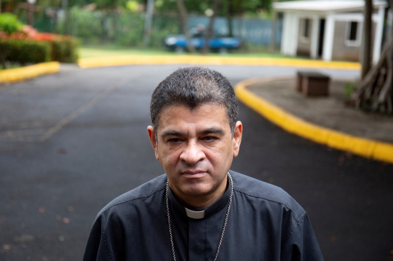 Rolando Álvarez, obispo de la Diócesis de Matagalpa y Estelí y crítico del presidente nicaragüense Daniel Ortega. (Reuters)