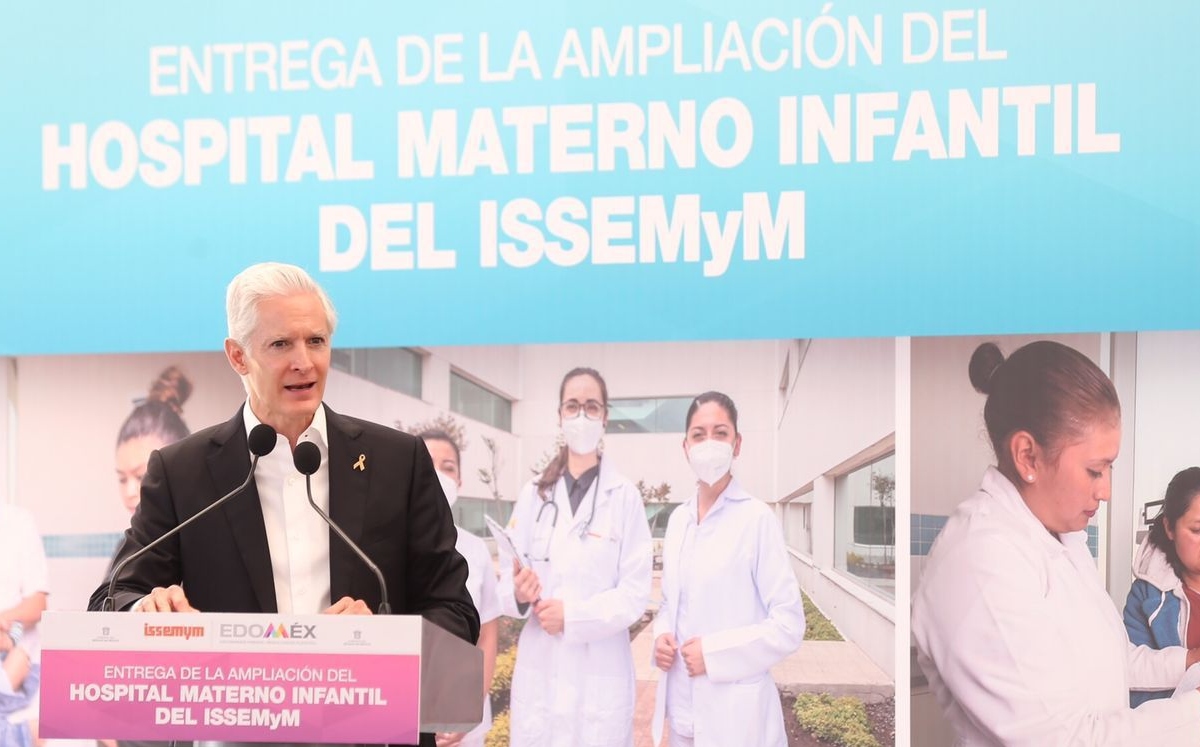 Alfredo del Mazo entrega ampliación del Hospital Materno Infantil del ISSEMyM. Especial