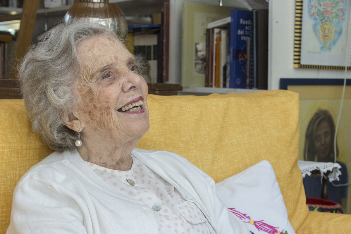 Elena Poniatowska, de las periodistas y escritoras más importantes del mundo.│Jesús Quintanar