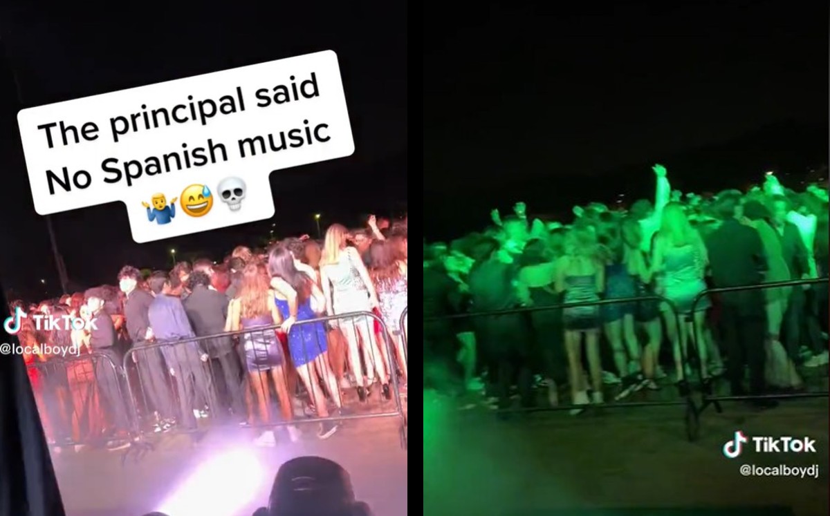 Estudiantes bailaron La Chona en graduación | ESPECIAL