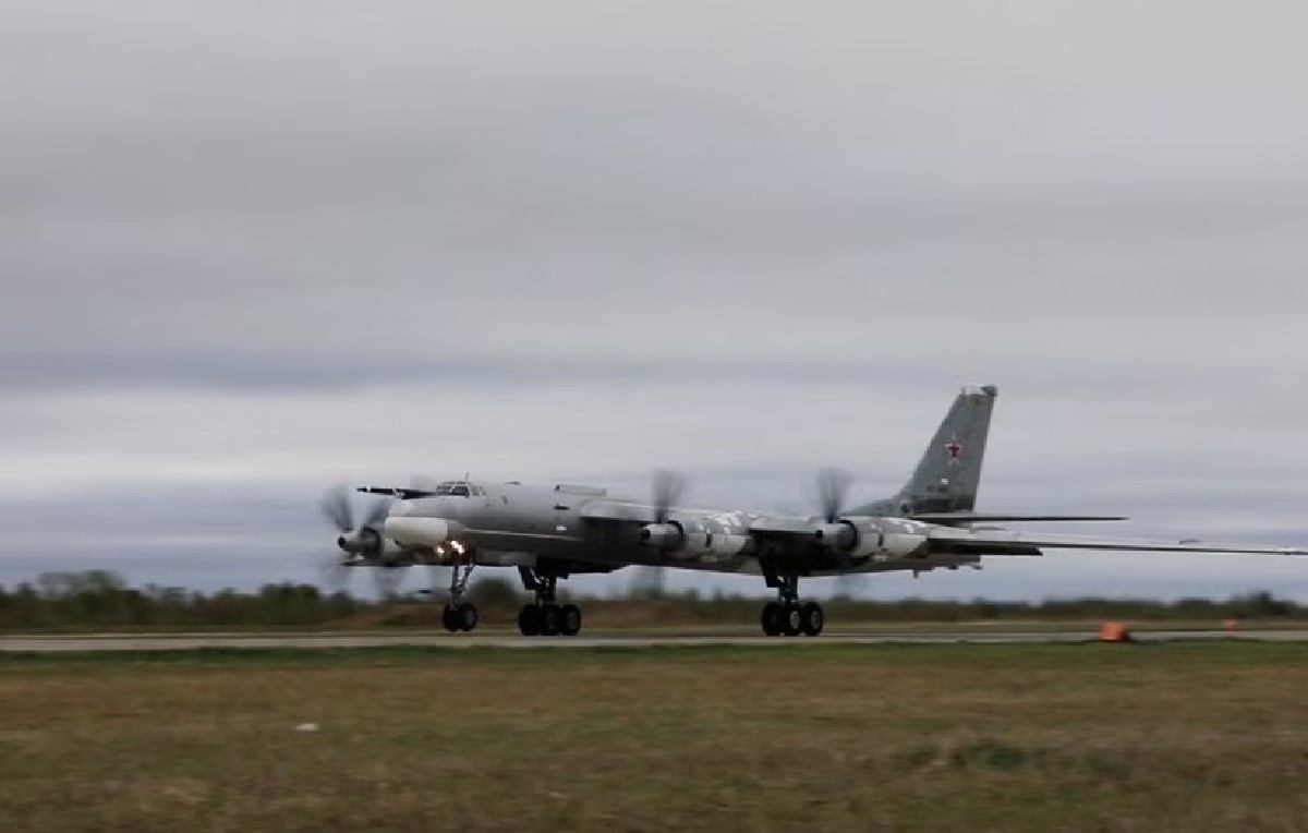 Avión bombardero ruso Tu-95 (Reuter)