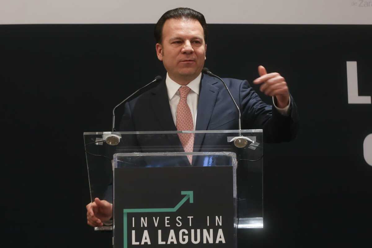 Esteban Villegas Villarreal, gobernador de Durango. (Foto: Araceli López)