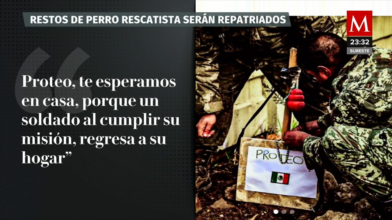 Proteo regresará a México; Sedena anuncia repatriación del cuerpo
