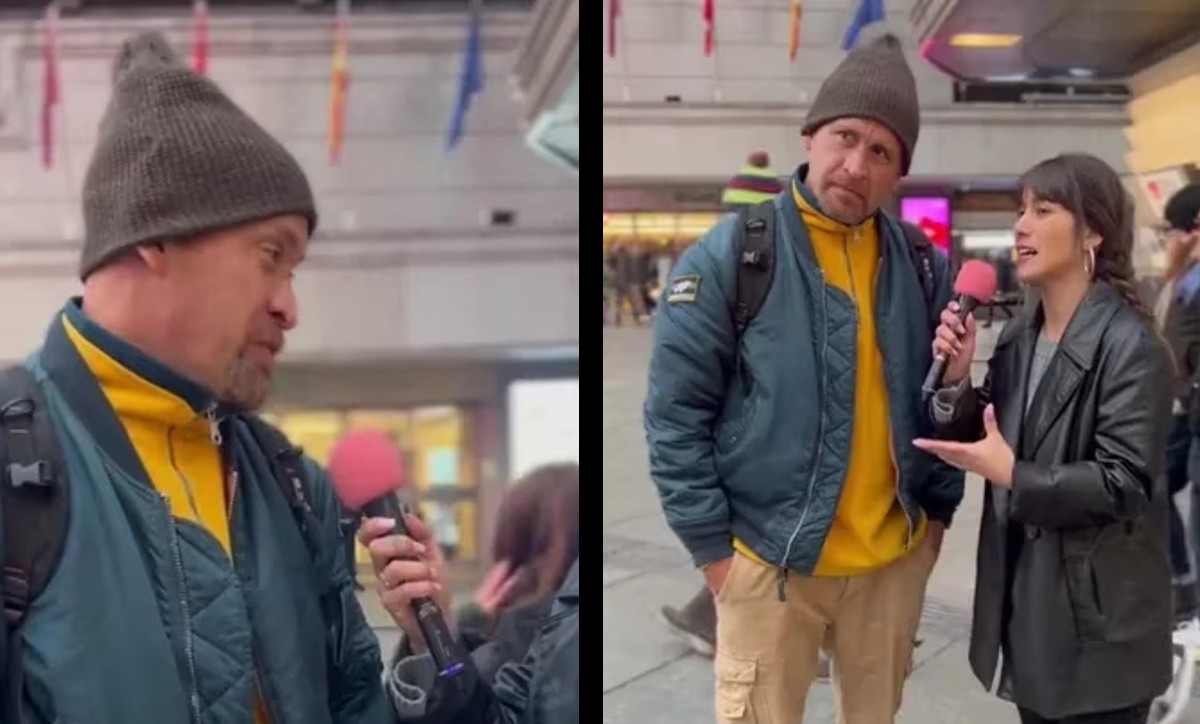 Reportera pregunta sobre la soltería y recibe respuesta viral de hombre | ESPECIAL