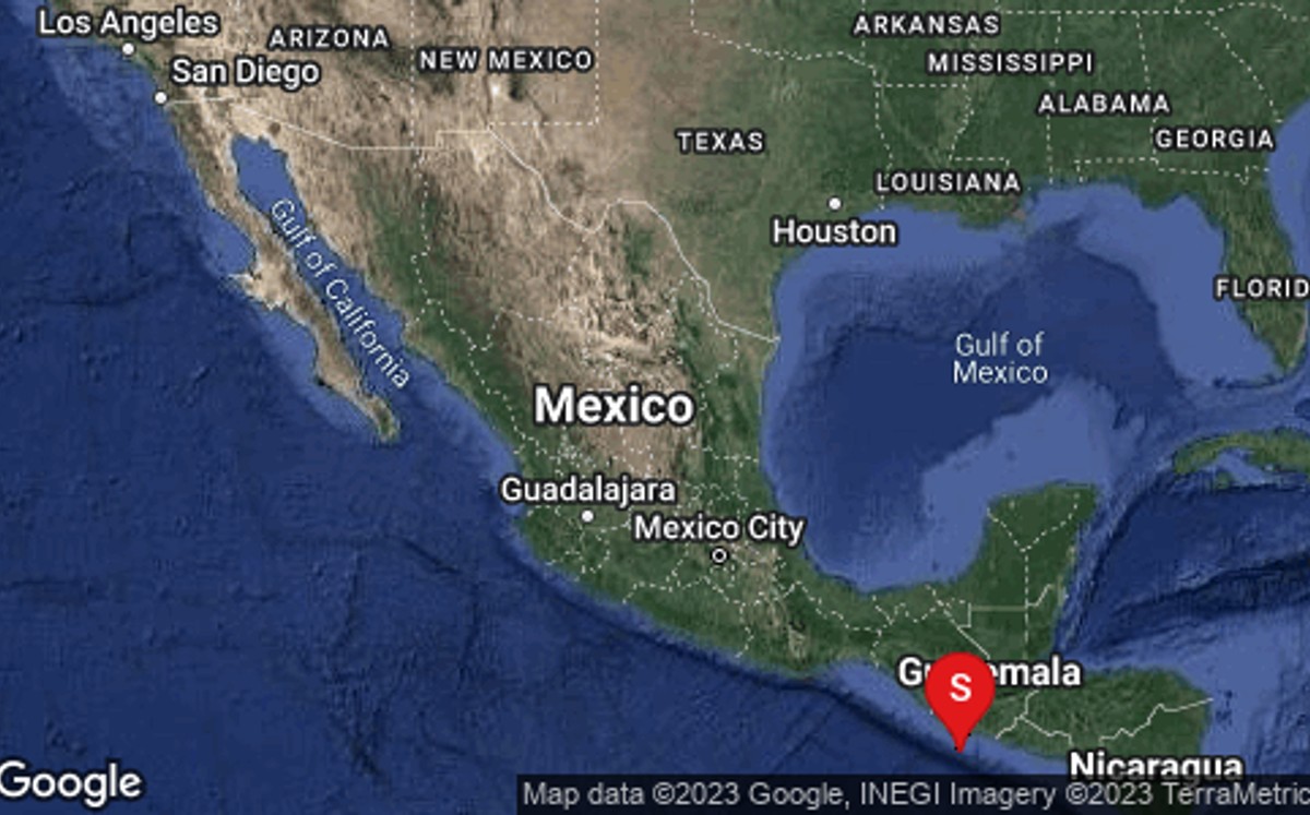 El sismo de magnitud preliminar 5.0 se sintió cerca de Chiapas. | SSN