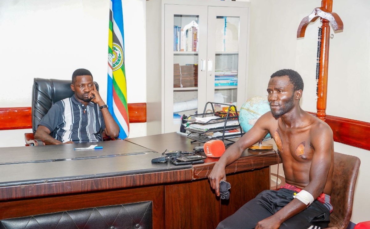 La situación desató críticas contra el gobierno de Uganda. | Foto: Twitter de Bobi Wine