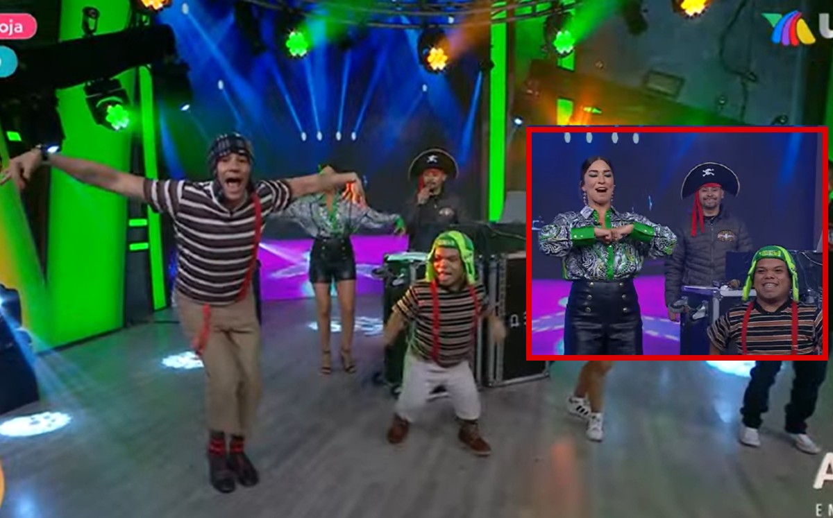Sonido Pirata y Medio Metro llevan la cumbia a 'Venga la Alegría' (Captura).