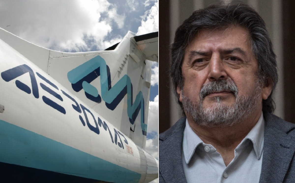 El subsecretario de la SICT, Rogelio Jiménez Pons, habla sobre Aeromar. Foto: (Especial)
