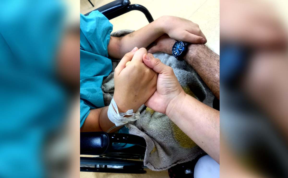 Allison fue detectada con un cáncer que solamente le da a un niño en un millón | Cortesía