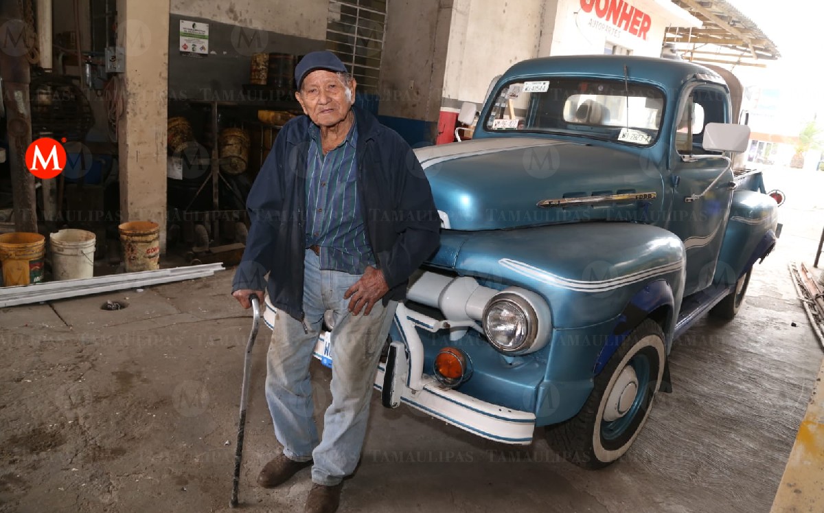 Arturo Galván de León cumple 101 años. (Yazmín Sánchez)