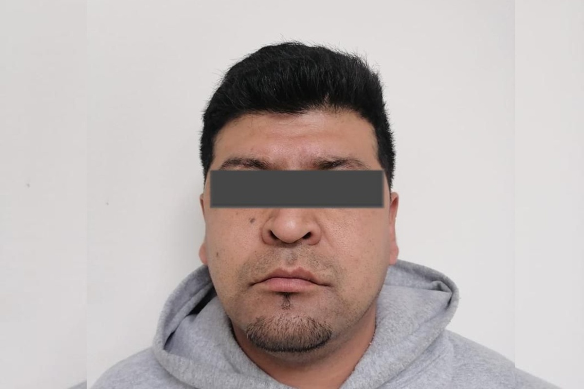 Daniel “N”, de 34 años, fue detenido en Apodaca. Foto: Especial