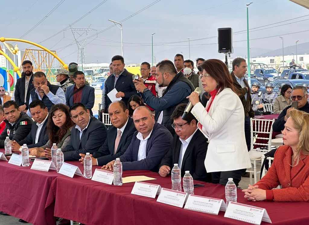 Presidenta municipal de Tecámac reitera su compromiso de trabajar con diferentes órdenes de gobierno para combatir inseguridad. Especial