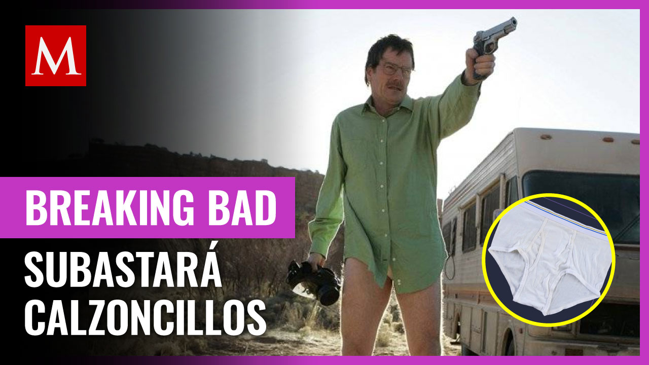 Subastan ropa interior de Walter White, de Breaking Bad; ofertas van desde los 65 mil pesos