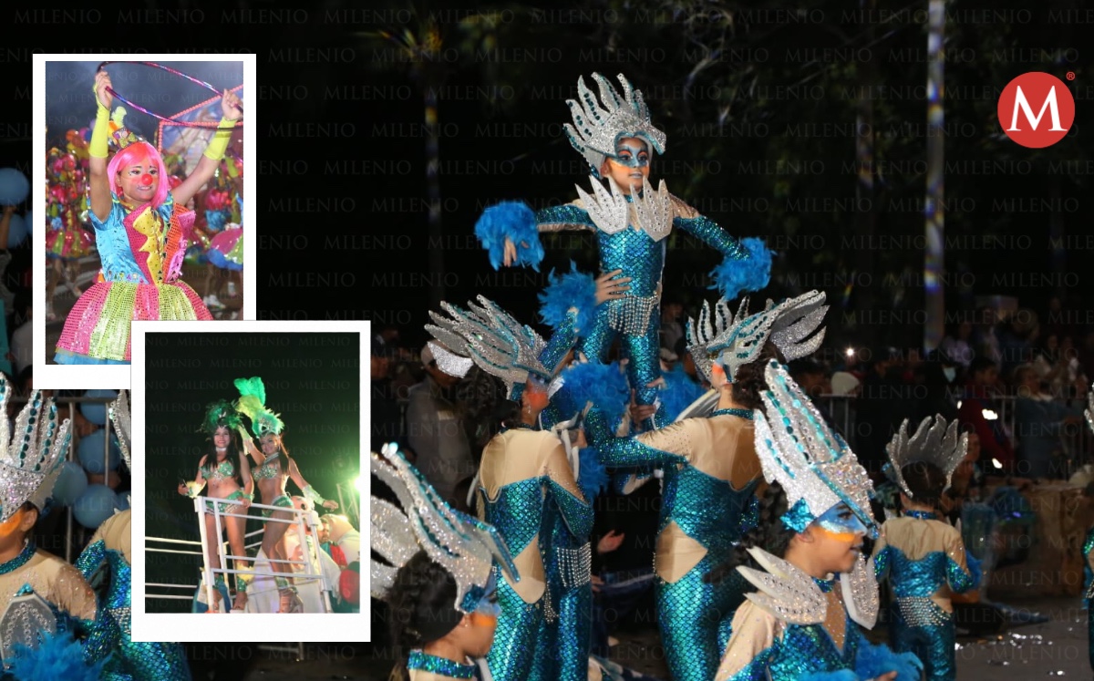 Carnaval Tampico 2023: primer día de recorrido. (Yazmín Sánchez)