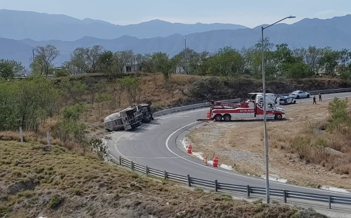 Según informes el vehículo transportaba material de construcción.  | Agustín Martínez