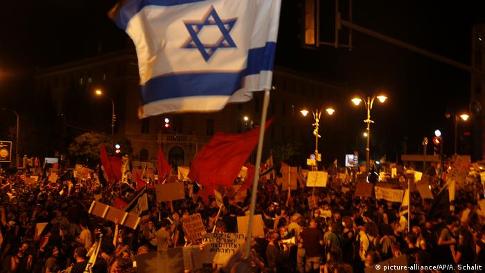 Se reporta manifestación en Israel (Twitter)