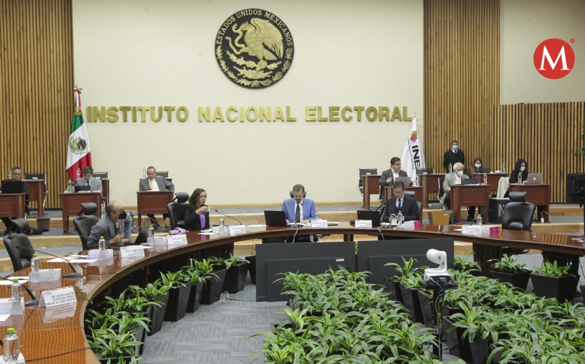 Consejo del INE sigue elecciones 2023 de Tamaulipas. (@lorenzocordovav)