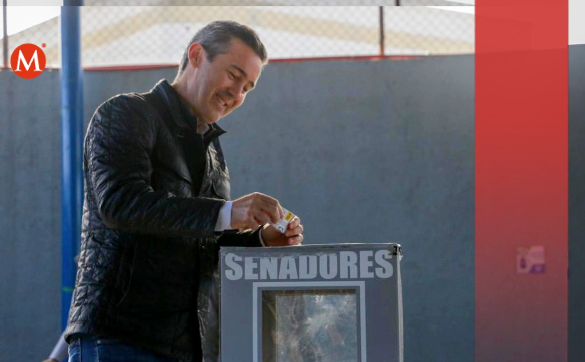 José Ramón Gómez Leal emite voto en elección para senador: Tamaulipas