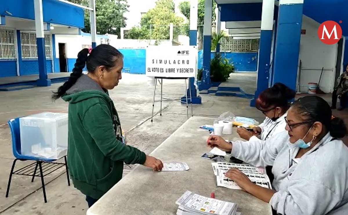 Pocas medidas sanitarias en casillas electorales del sur de Tamaulipas