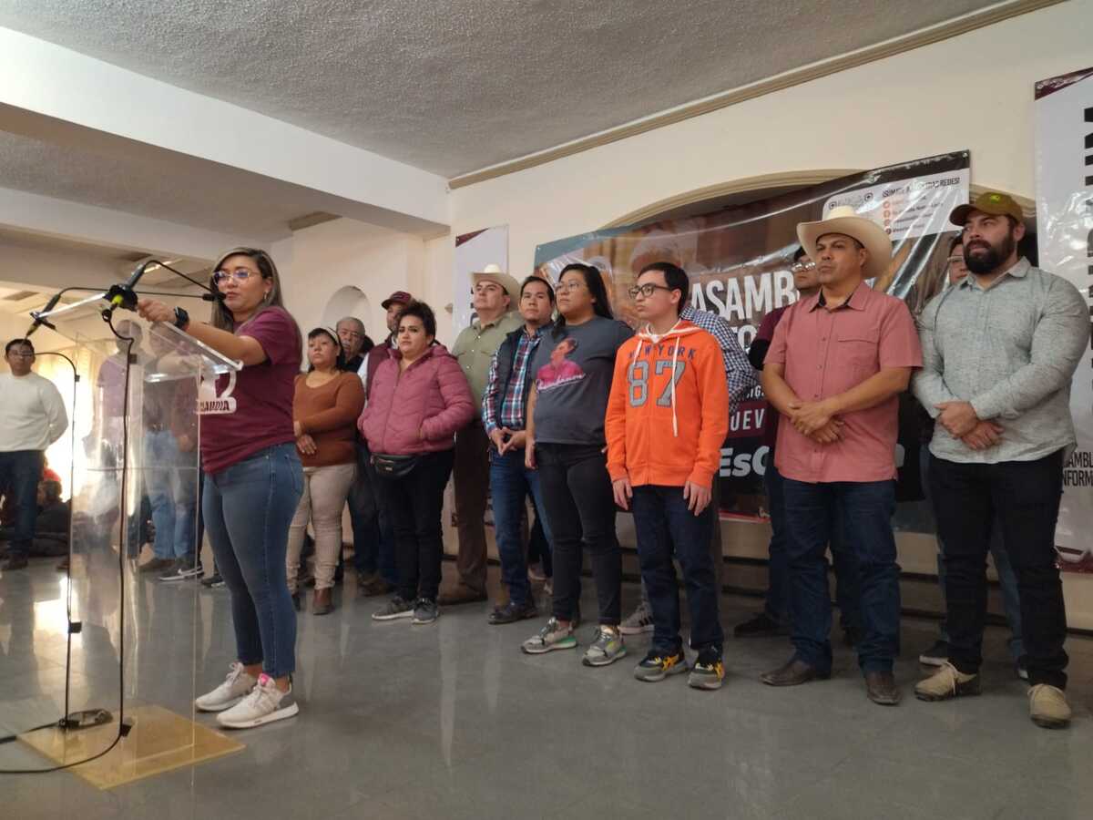 Viridiana Lorelei, coordinadora estatal del movimiento, dijo que los jóvenes realizaron la convocatoria. Foto: Roberto Alanís