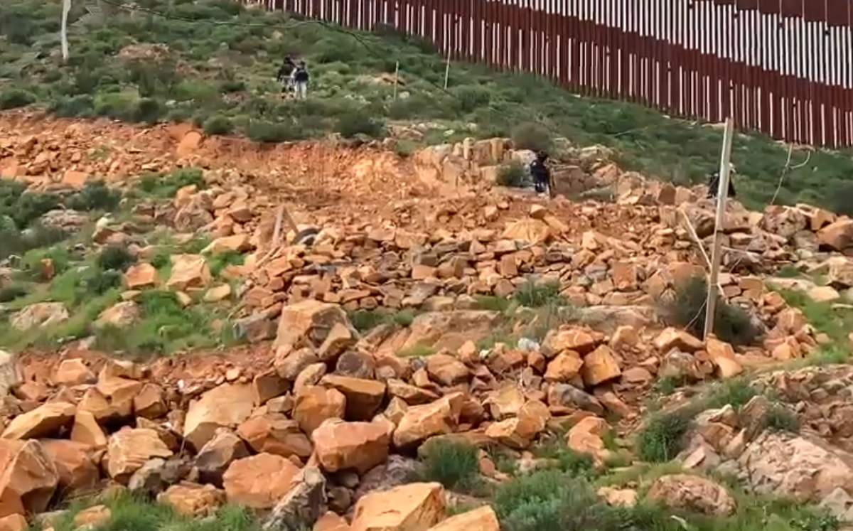 Cuatro migrantes son lesionados tras intentar llegar a la frontera. (Especial)