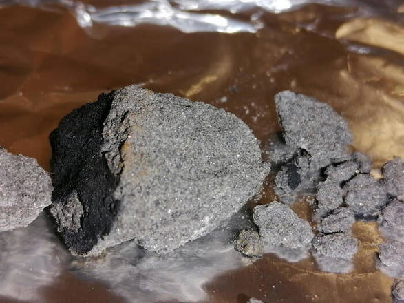 El meteorito se halló en un balcón. | Especial