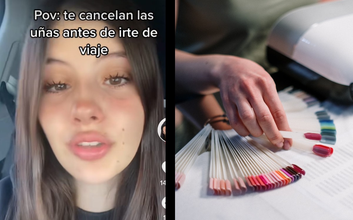 Joven llora porque le cancelaron cita de uñas. | ESPECIAL