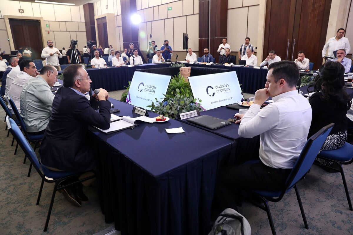 Mesa de trabajo del gobierno de Toluca