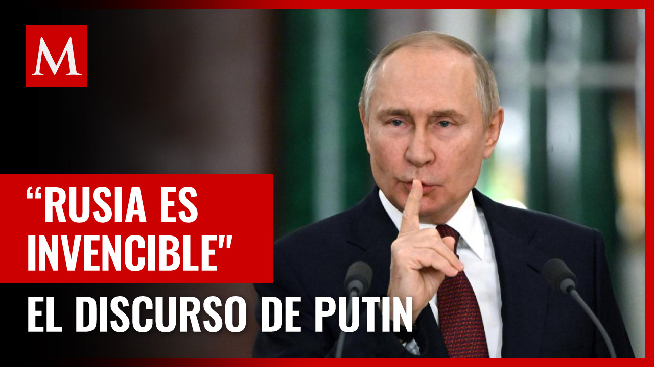 Discurso de Putin: "Occidente empezó la guerra, pero Rusia es invencible"