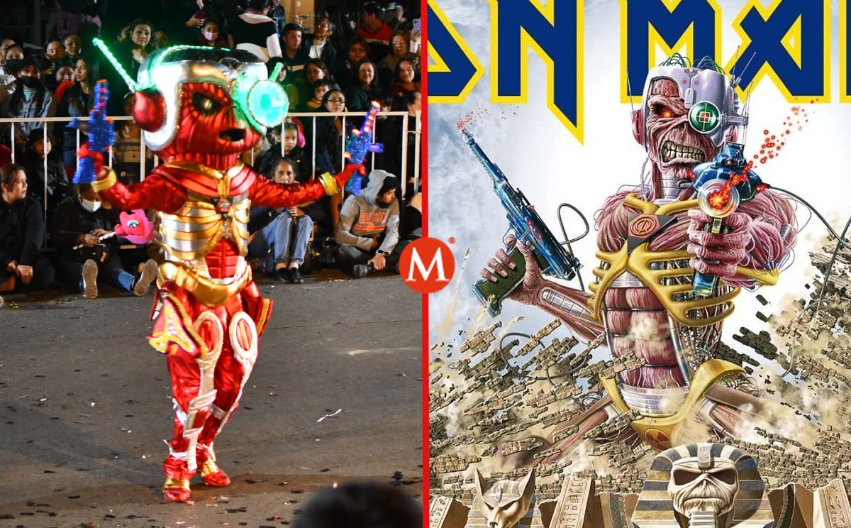 Eddie Maiden apareció en el Carnaval de Tampico 2023.