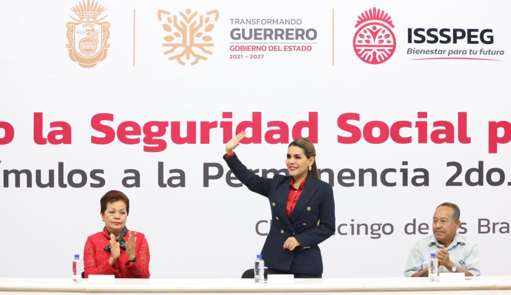 La gobernadora Evelyn Salgado Pineda cumplió con el pago de estímulos del ISSSPEG (Especial)