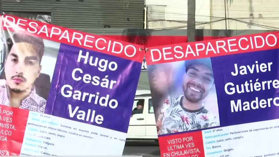 En Jalisco, familiares reprochan nulo avance en investigación sobre la desaparición de dos jóvenes