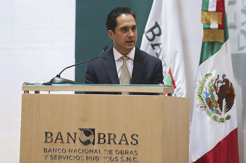 Jorge Mendoza Sánchez, director del Banobras.│Jorge Carballo