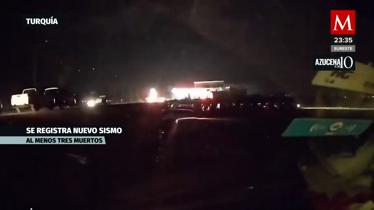 Nuevo sismo sacude Turquía a dos semanas del terremoto