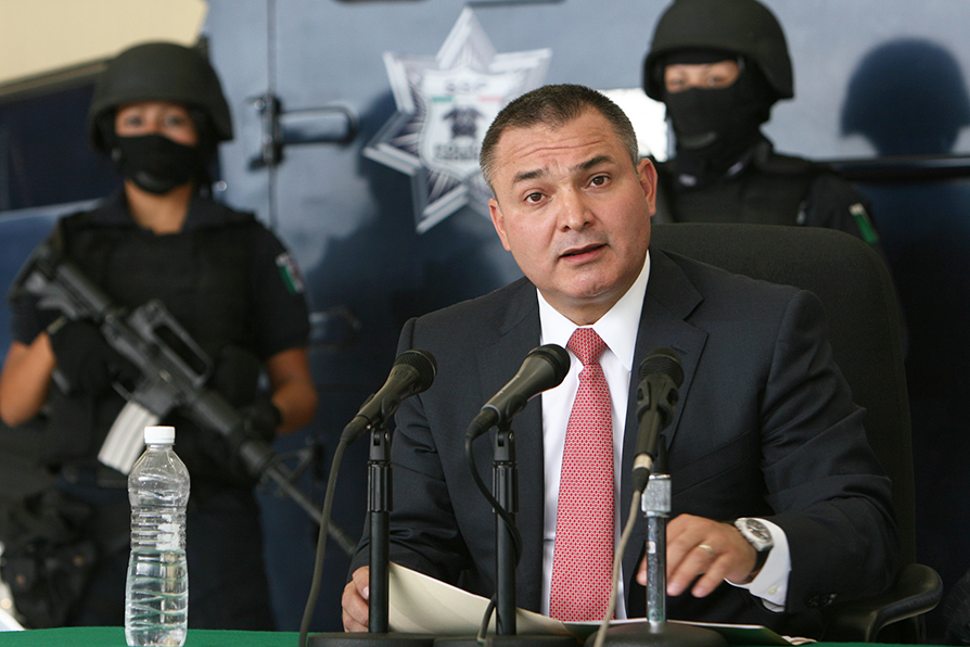 El ex secretario de Seguridad Pública de México, Genaro García Luna. │Jesùs Quintanar