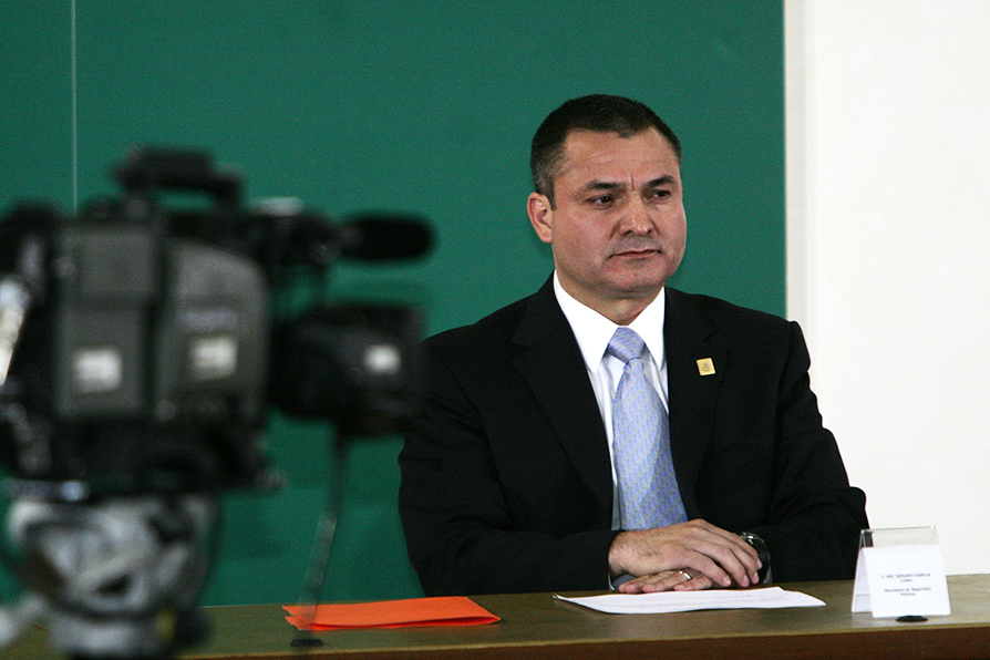 El ex secretario de Seguridad Pública de México, Genaro García Luna. │Hector Tellez