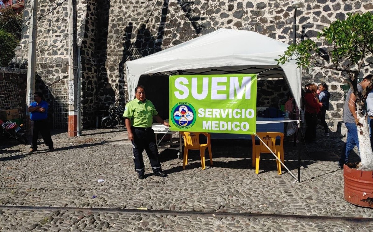 Servicios de Urgencias vigilan Santuario del Señor de Chalma ante aumento de visitantes. | Especial