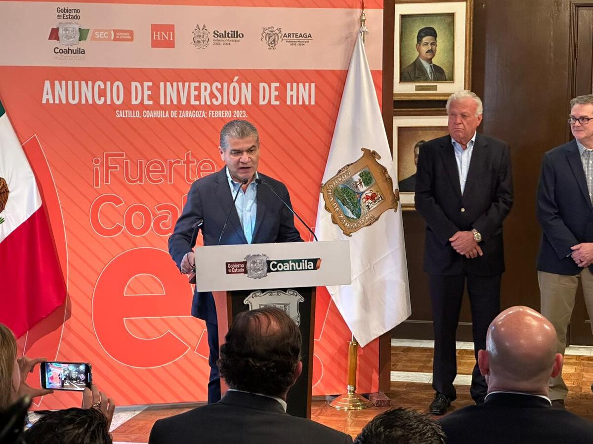 Coahuila logra inversión de más de 100 millones de dólares Arteaga | Iván Sánchez