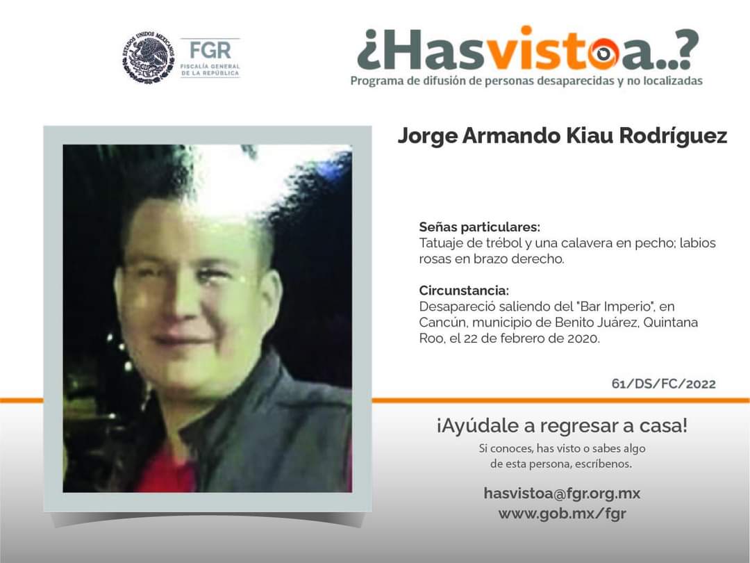 Familiares de Jorge Kiau y Diana García exigen avances en la investigación. | Especial