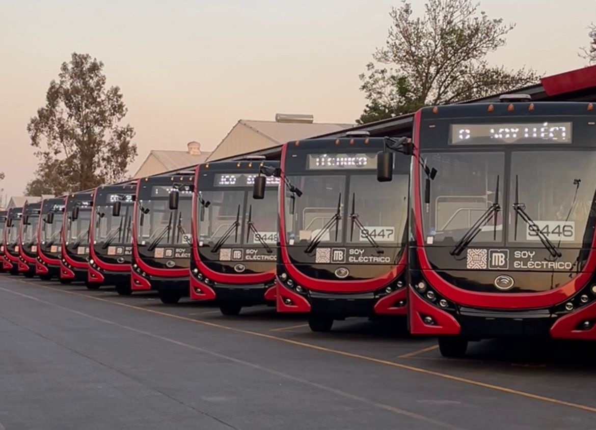 MOBILITY ADO y MIVSA son pioneros en la movilidad eléctrica implementada en el transporte público de la capital del país. (Cortesía)