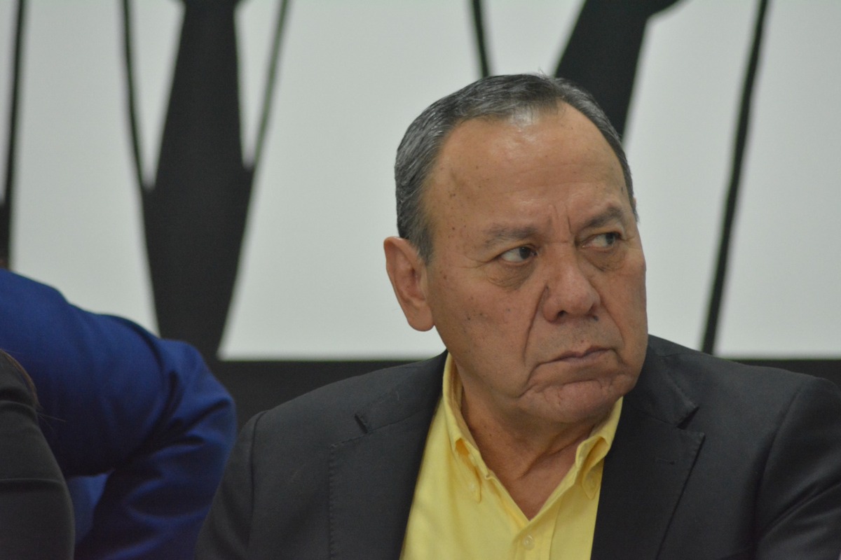 El presidente nacional del PRD, Jesús Zambrano Grijalva. (David Monroy)