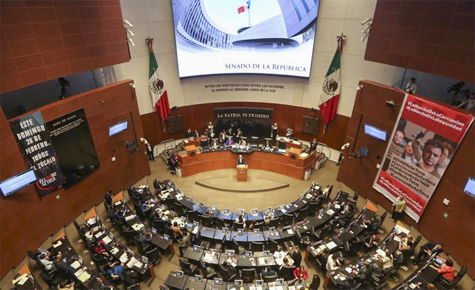 Sesión del Senado.| Jorge Carballo