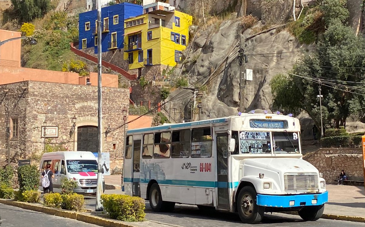 Transporte público en Guanajuato Capital