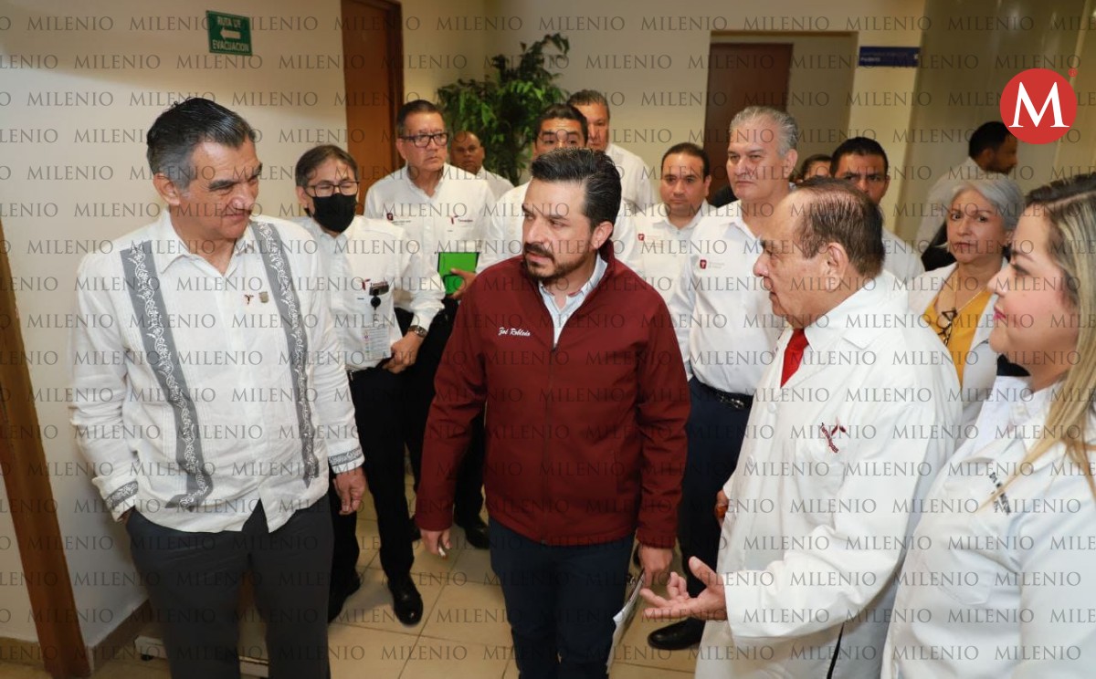 Zoe Robledo llega a Tamaulipas; supervisa Hospital General de Altamira