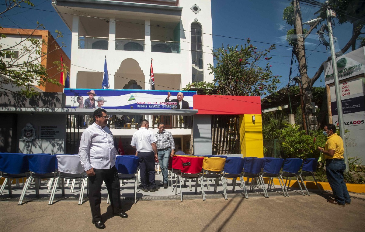 Ex edificio de la OEA en Managua, Nicaragua (EFE)