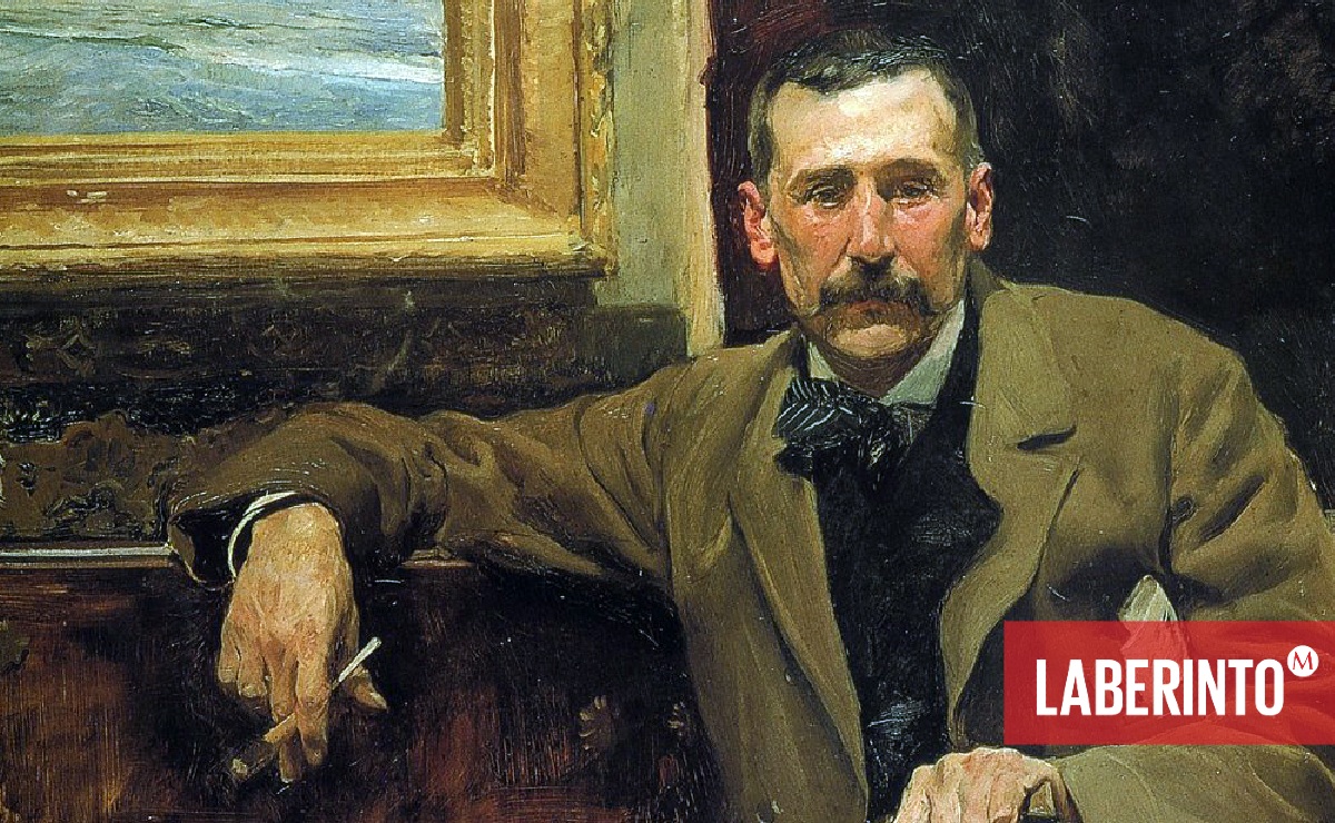 Retrato de Pérez Galdós, por Joaquín Sorolla. (Wikimedia Commons)