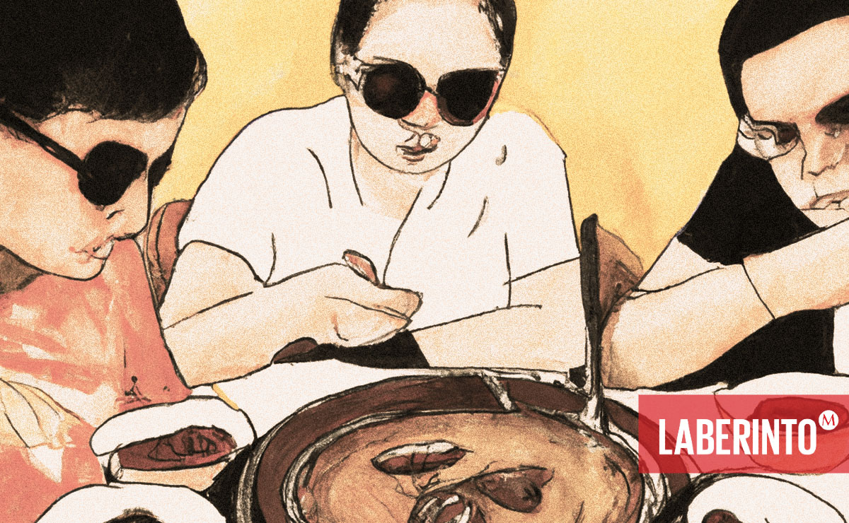 Los turistas faltos de curiosidad suelen ser pésimos críticos culinarios. (Imagen generada con DALL E)