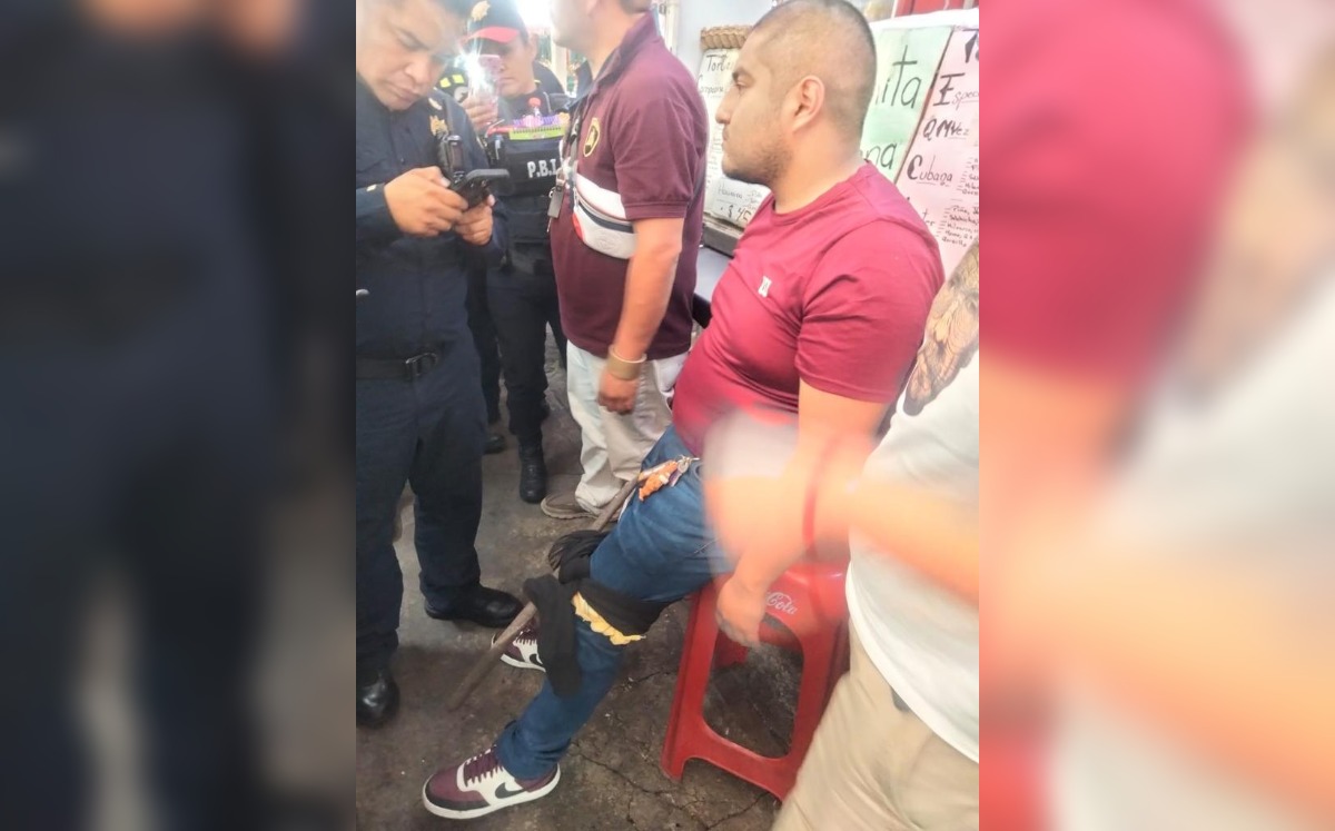 Un hombre resultó herido. (Especial)